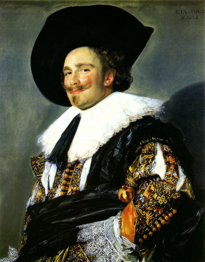 荷兰17世纪著名画家佛兰斯·哈尔斯(Frans Hals)