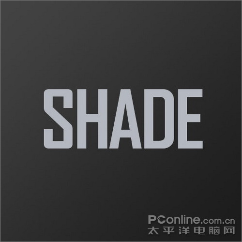 Photoshop制作光线照射效果的立体文字