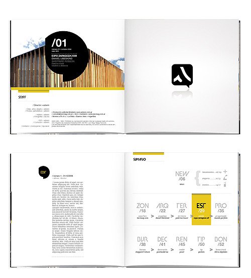 L'arc建筑杂志VI版面设计