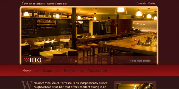 17个风格各异的餐厅网站设计