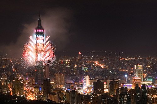 100幅绚丽的烟花摄影图片