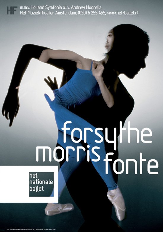 荷兰国家芭蕾舞团演出海报设计