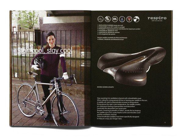 Selle Royal单车坐垫画册设计