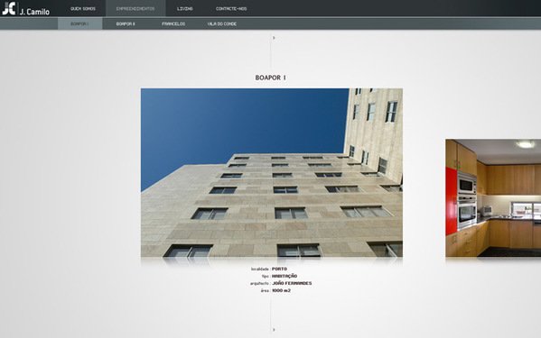 JCamilo建筑公司网站欣赏