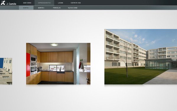 JCamilo建筑公司网站欣赏