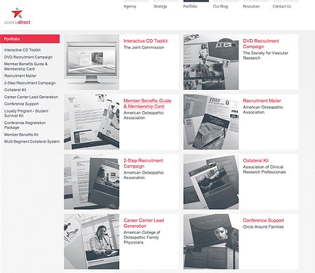 AssociaDirect网站界面欣赏