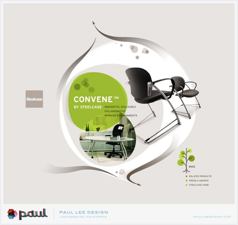 Paul&nbsp;Lee网页界面设计