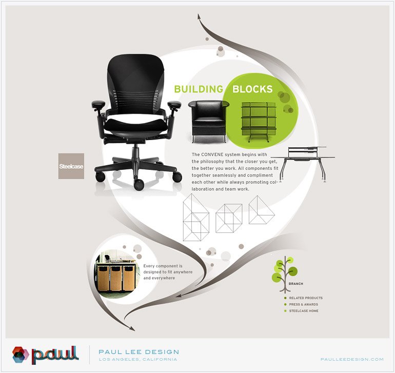 Paul&nbsp;Lee网页界面设计