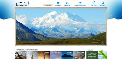 25个大自然清新背景的网页设计