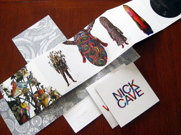 Nick Cave创意折页画册设计