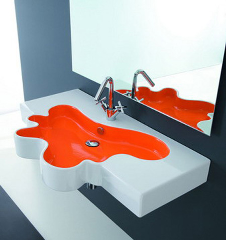 国外超创意的卫浴洗手盆设计
