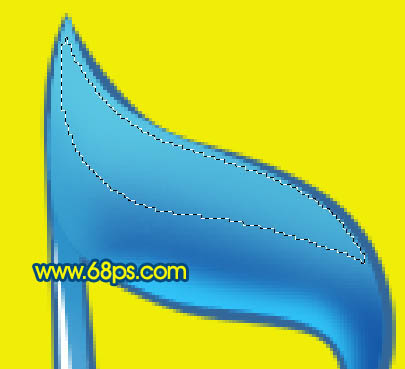 Photoshop制作一个漂亮的水晶音符图标