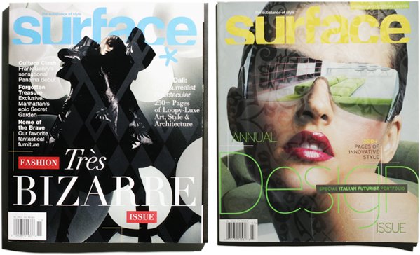 Surface时尚杂志封面设计