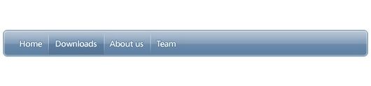 Photoshop制作Web2.0风格导航条