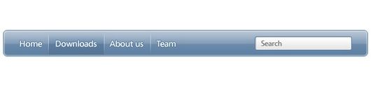 Photoshop制作Web2.0风格导航条