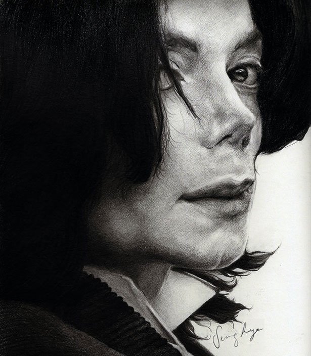 纪念流行音乐之王:迈克尔·杰克逊(Michael&nbsp;Jackson)艺术插画欣赏