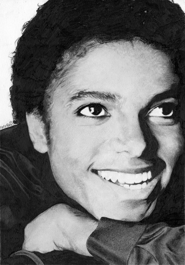 纪念流行音乐之王:迈克尔·杰克逊(Michael&nbsp;Jackson)艺术插画欣赏