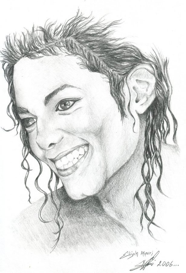 纪念流行音乐之王:迈克尔·杰克逊(Michael&nbsp;Jackson)艺术插画欣赏