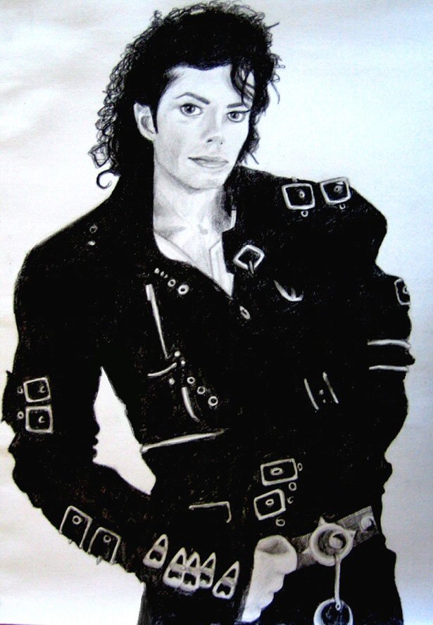 纪念流行音乐之王:迈克尔·杰克逊(Michael&nbsp;Jackson)艺术插画欣赏