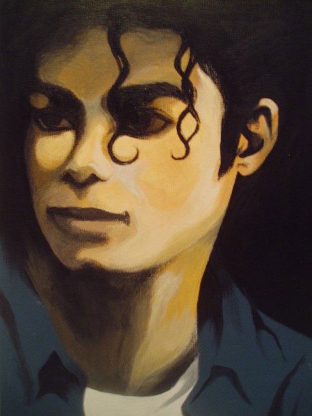 纪念流行音乐之王:迈克尔·杰克逊(Michael&nbsp;Jackson)艺术插画欣赏