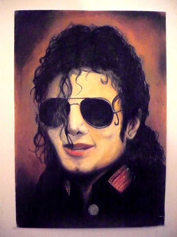 纪念流行音乐之王:迈克尔·杰克逊(Michael&nbsp;Jackson)艺术插画欣赏