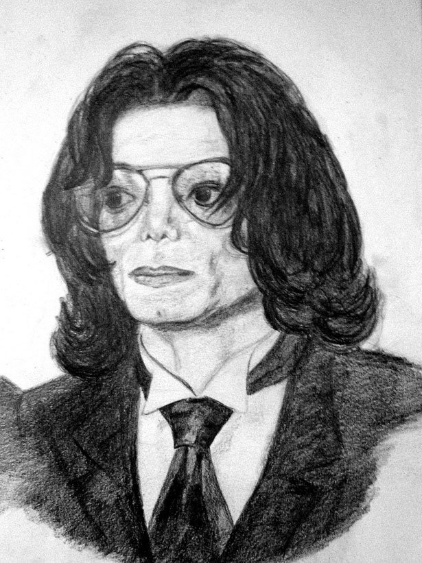 纪念流行音乐之王:迈克尔·杰克逊(Michael&nbsp;Jackson)艺术插画欣赏