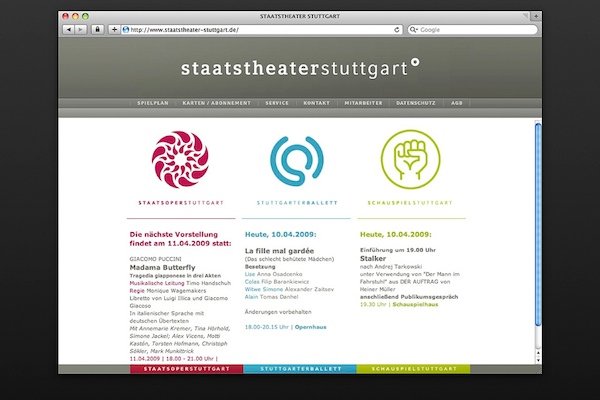 斯图加特国家剧院(Stuttgart State Theatre)品牌设计