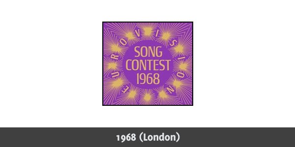 欧洲歌唱大赛(Eurovision Song Contest)标志欣赏 1956-2010