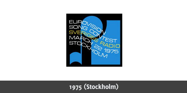 欧洲歌唱大赛(Eurovision Song Contest)标志欣赏 1956-2010