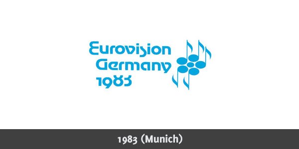 欧洲歌唱大赛(Eurovision Song Contest)标志欣赏 1956-2010