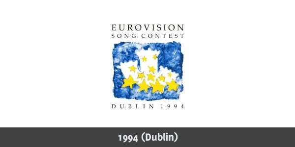 欧洲歌唱大赛(Eurovision Song Contest)标志欣赏 1956-2010