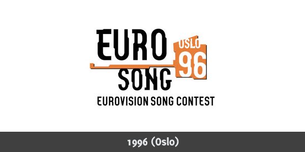 欧洲歌唱大赛(Eurovision Song Contest)标志欣赏 1956-2010