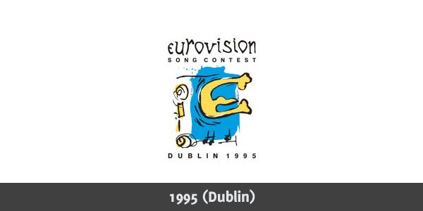 欧洲歌唱大赛(Eurovision Song Contest)标志欣赏 1956-2010