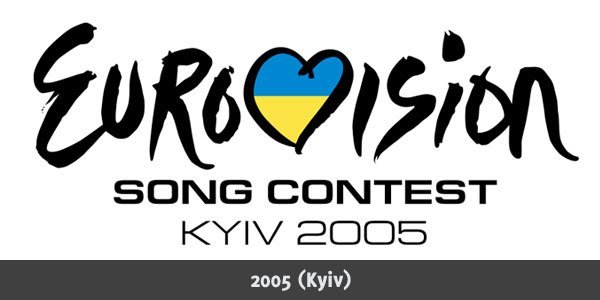 欧洲歌唱大赛(Eurovision Song Contest)标志欣赏 1956-2010