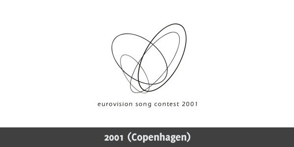 欧洲歌唱大赛(Eurovision Song Contest)标志欣赏 1956-2010