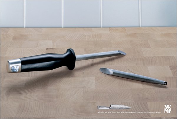 WMF厨房刀具广告