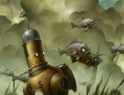 Brian Despain个性的机器人插