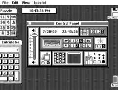 MAC OS操作系统界面演化史(1984-2009)