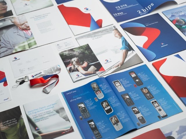 swisscom(瑞士电信)品牌设计欣赏