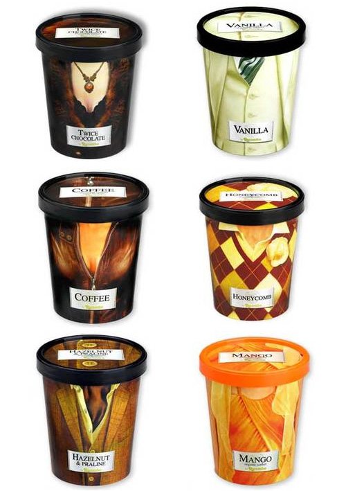 国外冰淇淋包装设计精选