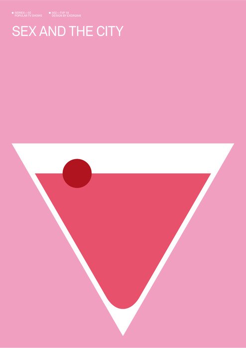 简单的几何元素构成:Albert&nbsp;Exergian独特的海报设计