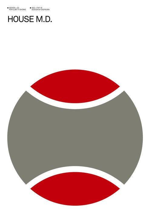 简单的几何元素构成:Albert&nbsp;Exergian独特的海报设计