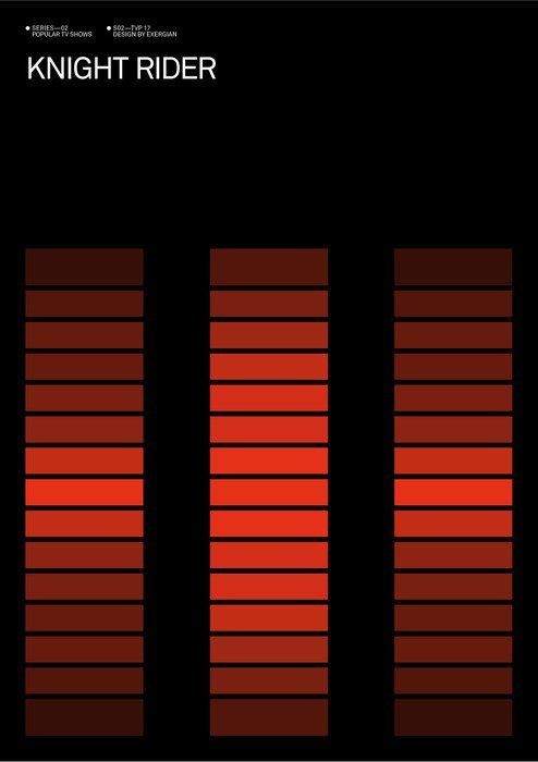 简单的几何元素构成:Albert&nbsp;Exergian独特的海报设计