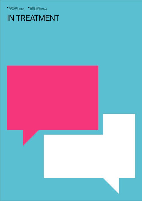 简单的几何元素构成:Albert&nbsp;Exergian独特的海报设计