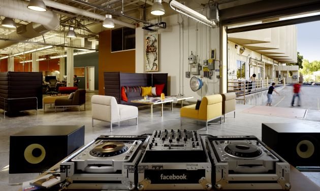 Facebook总部室内空间设计欣赏