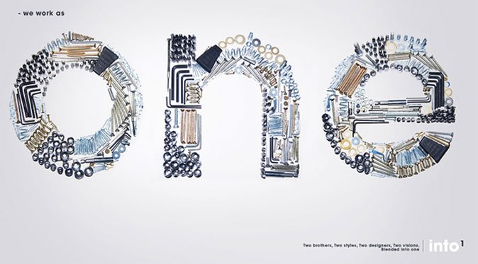 20例创造性的运用文字广告设计欣赏