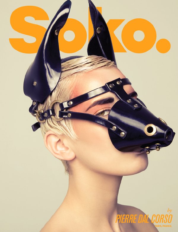 Soko杂志前卫版面设计