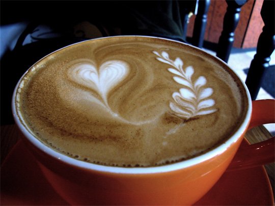 漂亮的图案：拿铁咖啡(Latte)艺术