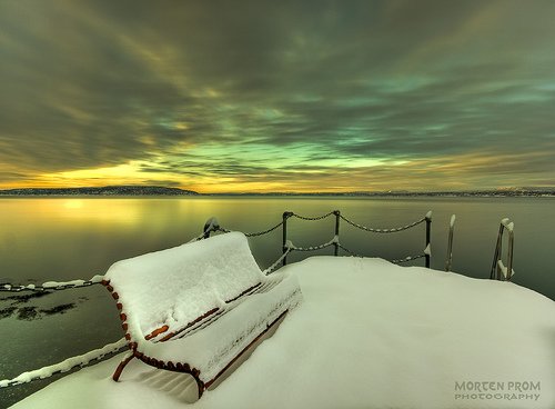 一组漂亮的冬季雪景照片欣赏