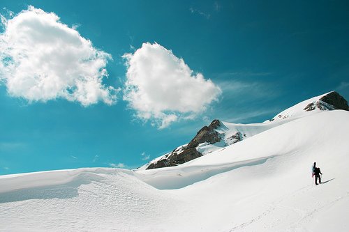 一组漂亮的冬季雪景照片欣赏